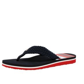 Mujer-Chancletas_MujerTommyHilfigerTHSTRIPYFLATBEACHSAND_AzulMarino_1